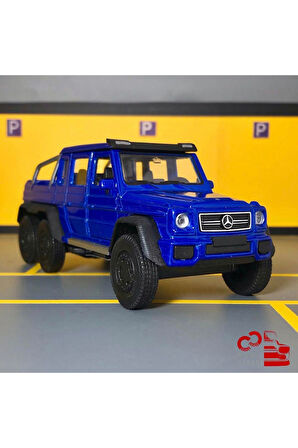 Mercedes-benz G 63 Amg 6x6 1/36 Ölçek *c&c Model Garage* Çek Bırak Diecast Metal Model Oyuncak Araba