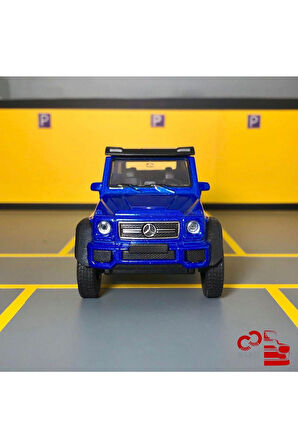 Mercedes-benz G 63 Amg 6x6 1/36 Ölçek *c&c Model Garage* Çek Bırak Diecast Metal Model Oyuncak Araba