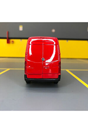 Mercedes-benz Sprinter 1/36 Ölçek *c&c Model Garage* Çek Bırak Metal Model Araba Oyuncak