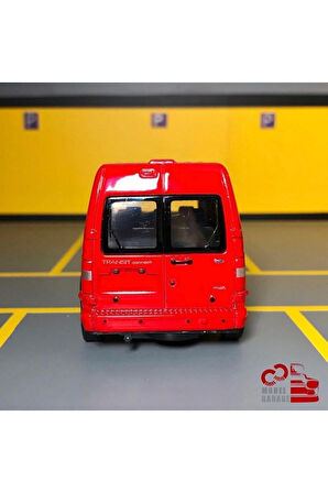 Ford Transit Connect 1/36 Ölçek *c&c Model Garage* Çek Bırak Diecast Metal Model Araba Oyuncak
