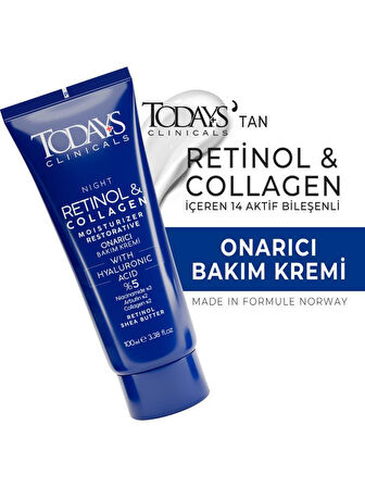 Todays Clinicals Onarıcı Krem 100ml+De femme Saç Proteini Hediyeli