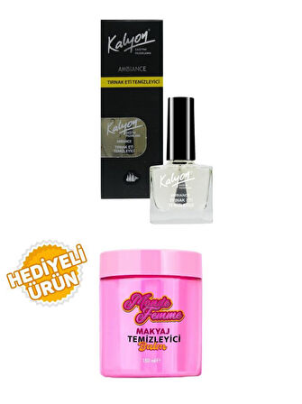 Kalyon Tırnak Eti Temizleyici+Monde Femme Makyaj Temizleyici Balm 150 Ml Hediyeli