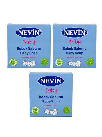 Nevin Bebek Sabunu 100gr 3 Adet