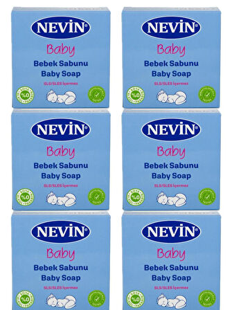 Nevin Bebek Sabunu 100gr 6 Adet