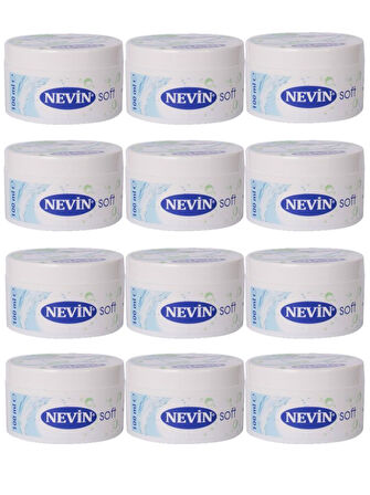 Nevin Soft Nemlendirici Bakım Kremi 100ml 12 Adet