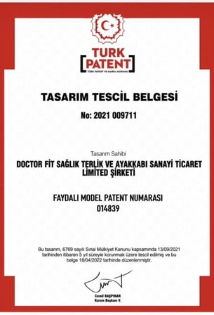 Doctor Fit 42 Numara Refleksoloji Rahatlatıcı,Akapunktur Masaj Terliği Mavi Erkek Terliği 