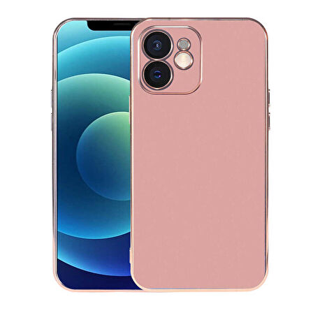 Gpack Apple iPhone 11 Kılıf Viyana Kenarları Renkli Kamera Korumalı Silikon