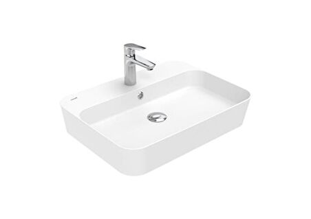 Creavit LP061 Loop Çanak Lavabo İnce 60 Cm Ext.Beyaz