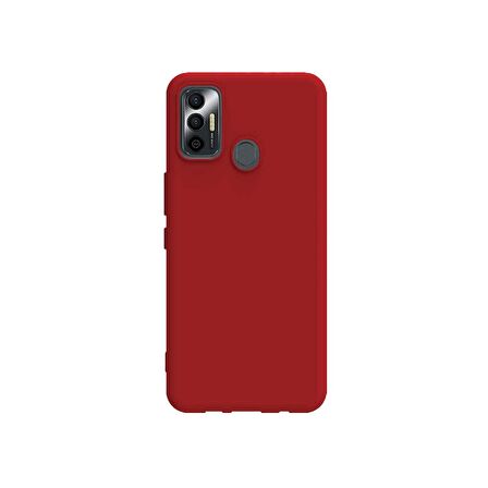 Smcase Tecno Spark 7 Kılıf Biye Silikon 