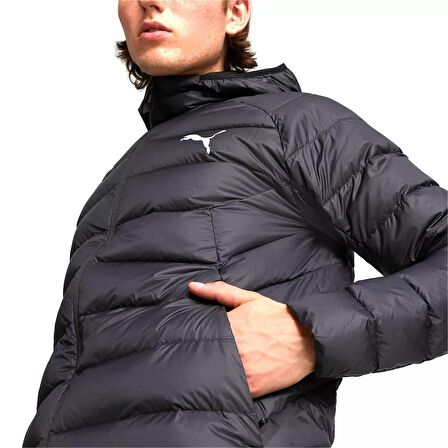 Packlite Hooded Down Erkek Siyah Günlük Stil Mont 84935501