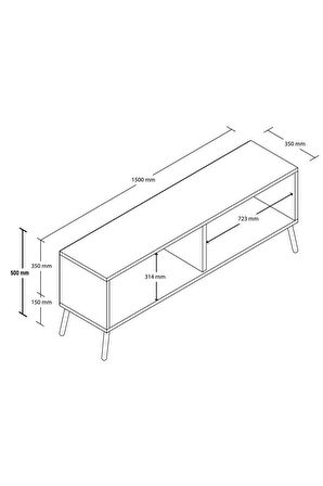 4058 Next 150 Cm Tv Ünitesi Hat