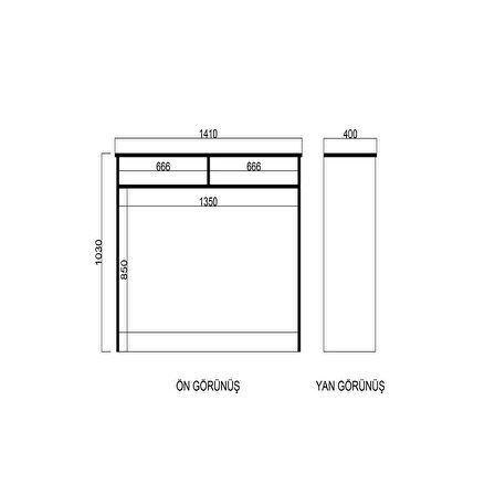 135 cm ( iç genişlik ) petek üstü kahve köşesi