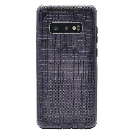 Gpack Samsung Galaxy M23 Kılıf Kamera Sürgülü Deri Dokulu Mat Silikon 
