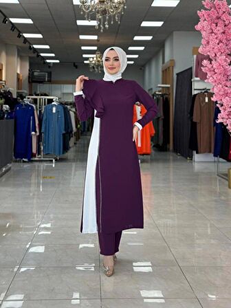 Sümbül Takım Mürdüm Beden 42