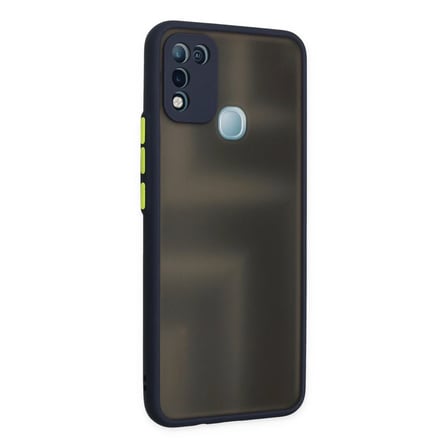 İnfinix Hot 10 Play Kılıf Montreal Silikon Kapak - Lacivert