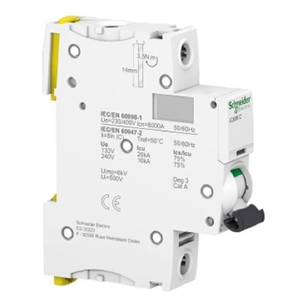 1x50A 6kA C İC60N Acti 9 Sigorta
