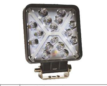 LED KARE ÇALIŞMA LAMBASI