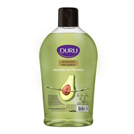 Duru Sıvı Sabun Organik İçerikli Avokado 1500 ml x 2 adet