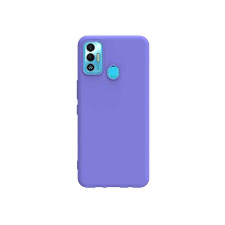 Smcase Tecno Spark 7 Kılıf Mat Biye Silikon 