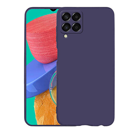 Gpack Samsung Galaxy M33 Kılıf Mat Lüx Kamera Korumalı Premier Silikon