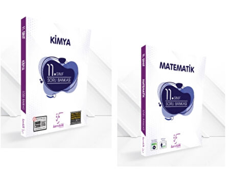 KARE KÖK YAYINLARI 11.SINIF MATEMATİK-KİMYA SORU BANKASI