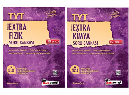 Kafa Dengi Yayınları TYT Fizik - Kimya Extra Soru Bankası