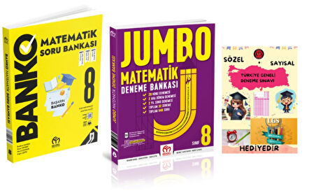 MODEL EĞİTİM YAYINLARI 8. Sınıf Banko Matematik Soru Bankası Matematik Deneme Bankası