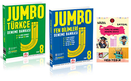 MODEL EĞİTİM YAYINLARI 8. Sınıf Jumbo Türkçe Fen Bilimleri Deneme Bankası