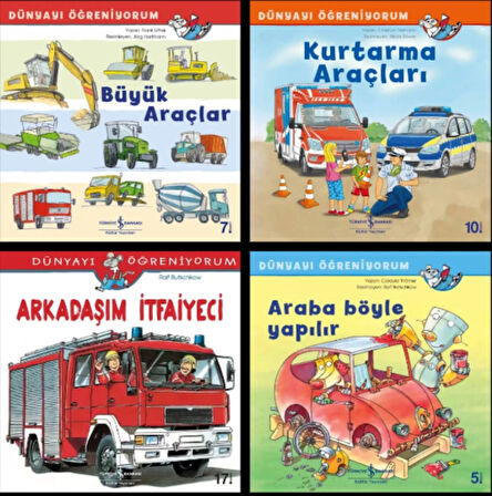 DÜNYAYI ÖĞRENİYORUM BÜYÜK ARAÇLAR - KURTARMA ARAÇLARI - ARKADAŞIM İTFAİYECİ - ARABA BÖYLE YAPILIR