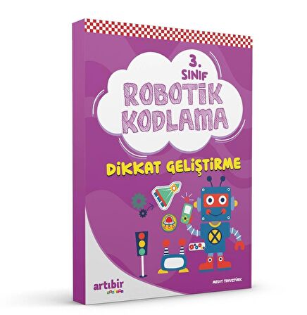 KIRMIZI BEYAZ 3.SINIF TÜRKÇE BİLGİNİ VE ARTIBİR YAYINCILIK ROBOTİK KODLAMA (2 Kitap)