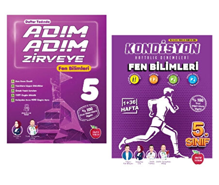 NEWTON YAYINLARI 5.SINIF FEN BİLİMLERİ ADIM ADIM ZİRVEYE ETKİNLİKLİ KONU ANLATIMLI SORU BANKASI+KONDİSYON DENEME 37 HAFTA