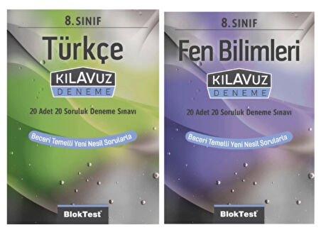 TUDEM YAYINLARI 8.SINIF LGS TÜRKÇE - FEN BİLİMLERİ 20 SORULUK 20 Lİ DENEME