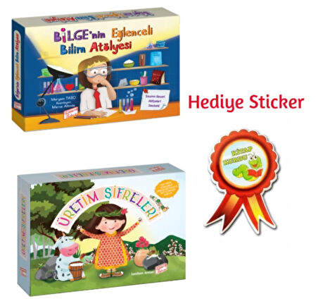 GİZEMLİ BAHÇE 2.SINIF BİLGE'NİN EĞLENCELİ BİLİM ATÖLYESİ 10'LU HİKAYE - ÜRETİM ŞİFRELERİ 10'LU HİKAYE SETİ
