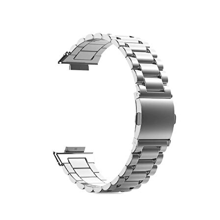 Gpack Huawei Watch Fit 2 Kordon Metal Sıralı Kordon KRD 04