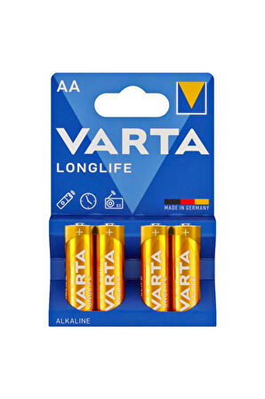 VARTA LONGLIFE POWER ALKALİN AA KALEM PİL 4LÜ PAKET FİYAT (81)