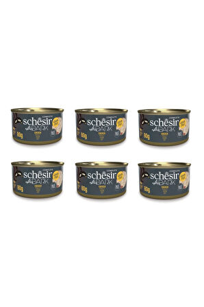 Schesir After Dark Pate Tavuklu Kedi Konserve 80 Gr. X 6 Adet