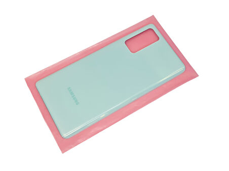 Samsung Galaxy S20 FE Arka Pil Batarya Kapağı Mavi