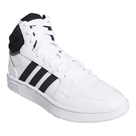 Hoops 3.0 Mid Erkek Beyaz Sneaker Ayakkabı GW3019