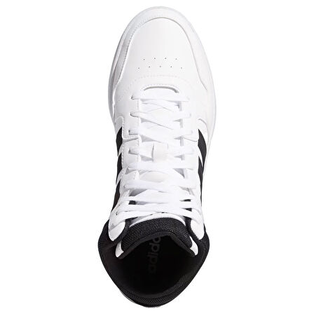 Hoops 3.0 Mid Erkek Beyaz Sneaker Ayakkabı GW3019