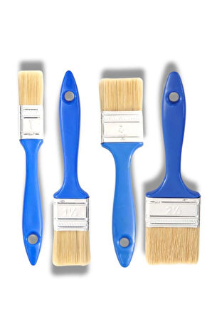 6lı set fırça kestirme fırça 1 -1,5-2-2,5-3-4 numaralı kestirme fırçaları duvar, ahşap ,metal vb.