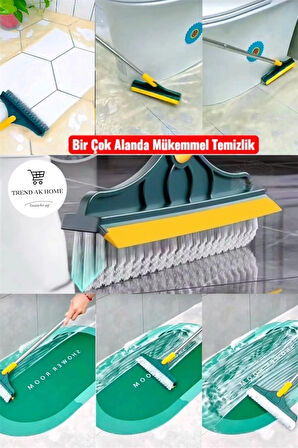 Pratik Sihirli Fayans Fırçası Ve Çekçek (SARI YEŞİL) 