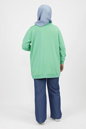 Taş Detaylı 2 İp Sweatshirt