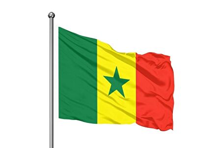 SENEGAL GÖNDER BAYRAK