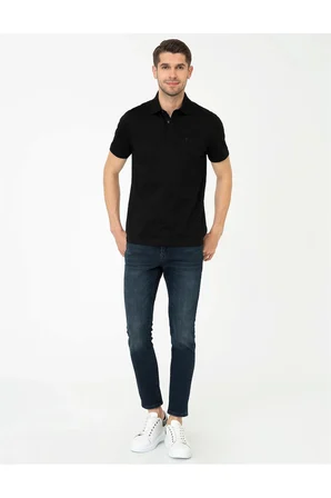 Regular Fit Polo Yaka Merserize Tişört 1370058