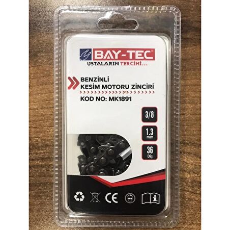 Bay-Tec Benzinli Kesim Motoru Zinciri 36 Diş