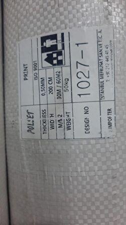 MUŞAMBA 2 m X 5 m PVC ZEMİN KAPLAMA YER DÖŞEMESİ YER KAPLAMA