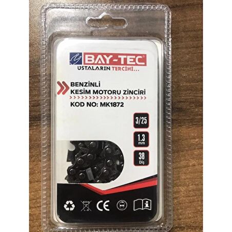 Bay-Tec Benzinli Kesim Motoru Zinciri 38 Diş