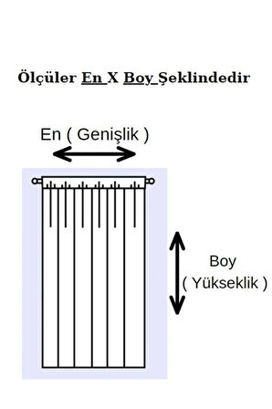 Keten Bohem Tarz Püsküllü  Fon Perde (EN X BOY) - Tek Kanat - Pilesiz