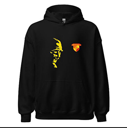 Göztepe Kapşonlu Sweatshirt - Atatürk'ün İzinde Hoodie