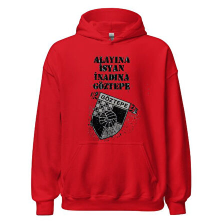 Göztepe Kapşonlu Sweatshirt - Alayına İsyan İnadına Göztepe